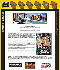 Chump Change The Movie - Jeff Weiss Marketing and Web Site Design