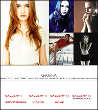 Ganna A Model - Jeff Weiss Marketing and Web Site Design