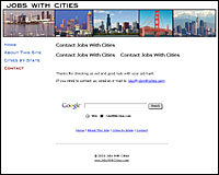 Jobs With Cities - Jeff Weiss Marketing and Web Site Design